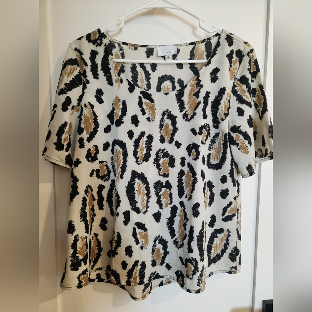 Sakutori Leopard Print Top